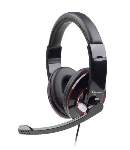 Auscultadores com Fio GEMBIRD 3.5 mm (On Ear - Microfone) Gembird - Fones de ouvido e headsets - auscultadores, fio, gembird, 3.5 mm, microfone, auriculares