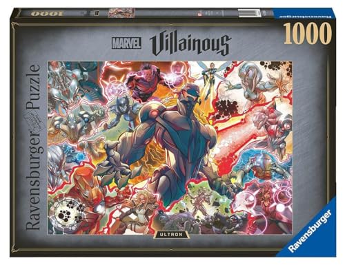Puzzle RAVENSBURGER Marvel Villainous: Ultron (Idade Mínima Recomendada: 12 anos) Ravensburger - Quebra-cabeças de encaixar - puzzle, ravensburger, marvel, villainous, ultron, idade mínima recomendada
