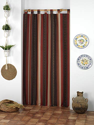 Cortina MARTINA HOME Típica (Alpujarra - Poliéster - 140x260cm) Enguitex Home - Cortinas e cortinados - alta qualidade, 140x260cm, algodão, poliéster