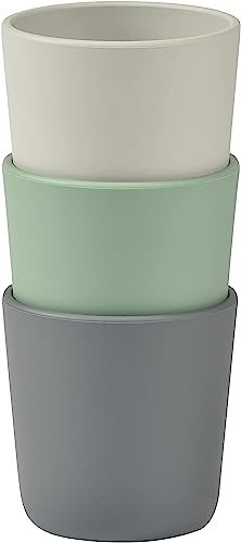 Conjunto de 3 Canecas BÉABA (Verde - Silicone) Beaba - Copos - silicone, fácil de limpar, removível, lavável à mão