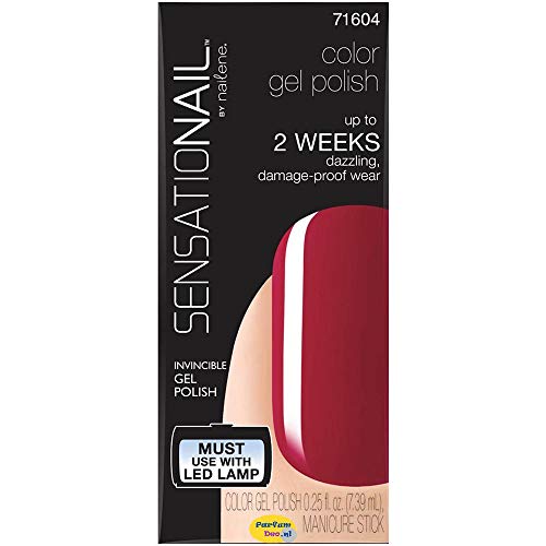 Verniz SENSATIONAIL Cor de Unhas Gel Juice Sangria (7.39 ml) Sensationail - Vernizes de unhas - verniz, gel juice, sangria, cor de unhas