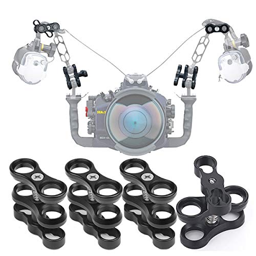 Suporte para Iluminação Submarino REBEL SPORTS Peastrex - Estabilizadores e suportes de câmera - suporte, iluminação submarino, rebel sports, bola subaquática, placas grossas, resorte