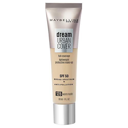 Base MAYBELLINE Dream Urban Cover Foundation (30 ml) MAYBELLINE - Maquiagem facial - 30 ml, cobertura, proteção, hidratação