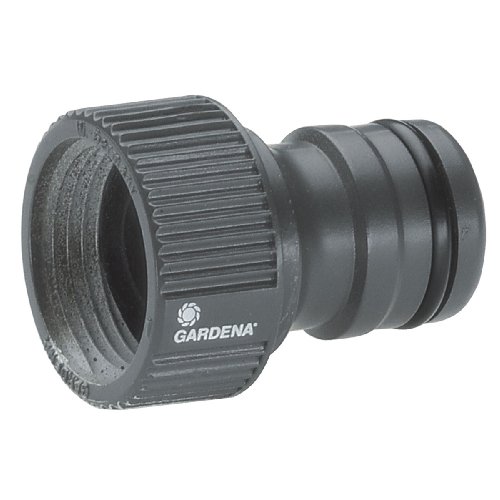 Conector para Mangueira de Água GARDENA 2801-20 Gardena - Acessórios e válvulas para mangueira de jardim - preto, pvc, 0,6m