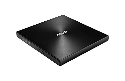 Drive Ótica Externa ASUS ZenDrive U9M SDRW-08U9M-U (USB - Preta) ASUS - Unidades ópticas - usb, preta