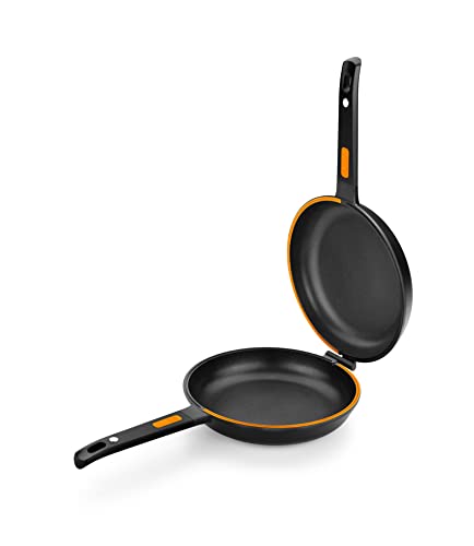 Frigideira BRA Efficient Duo (Alumínio - Preto) BRA - Frigideiras e panelas de fritar - alumínio, preto, 26 cm