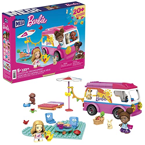 Construção MEGA CONSTRUX Barbie Camper Adventure MEGA CONSTRUX - Conjuntos de brinquedos - construção, barbie, camper, adventure