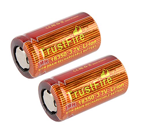 Bateria TRUSTFIRE Imr 18350 (2X18350) (Recondicionado Como Novo) TrustFire - Baterias - 18350, imr, recarregável, litio