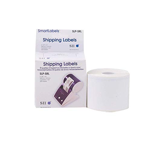 Etiquetas para Impressão Epson C33S045532 Seiko Instruments - Etiquetas de envio - 500 peças, compatível Epson, plástico de bolhas