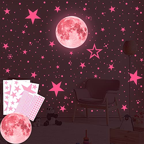 Autocolantes Decorativos OLAKIN Luminoso (Rosa - 435 Unidades) Olakin - Papel de parede - autocolantes, decorativos, luminoso, rosa, 435 unidades