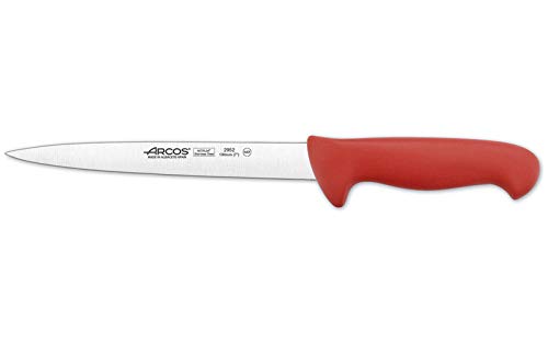 Faca de Cozinha Arcos Prof 295222 | Vermelho Arcos - Facas de cozinha - aço inoxidável, forjado, lâmina desmontável, recortador