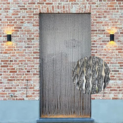 TREINTE Cortina Mosquiteira Balcones Gris 140X250 Cm Lirrco - Redes mosquiteiras e telas anti-insetos - cortina, mosquiteira, balcones, gris