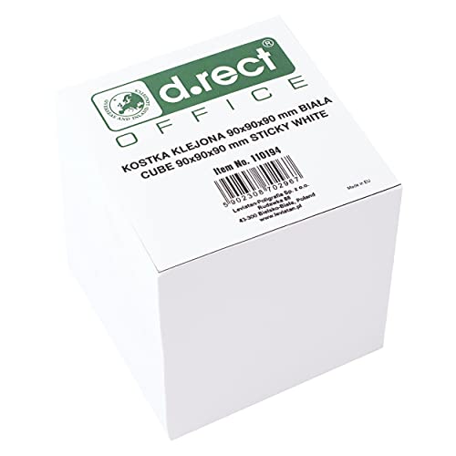 Bloco de Notas DRECT (Branco - A4 - Quadrado) Leviatan - Notas autoadesivas - branco, a4, quadrado