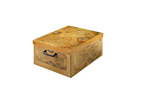 Caixa de Arrumação Mapa Small (25 x 35 x 17,5 cm) Lavatelli Srl - Recipientes de armazenamento doméstico - arrumação, mapa, 25 x 35 x 17,5 cm