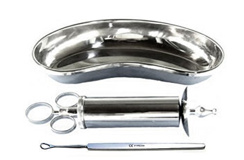 Kit de Limpeza de Ouvidos OTO-TEC 3 em 1 Instruments GB - Seringas médicas - limpeza, ouvido, kit