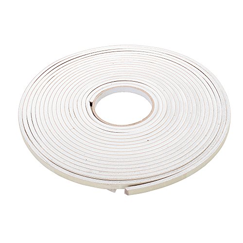 Guarnição de Borracha para Espelho Autoadesivo 3-8Mm/10.5M Branco FIXMAN - Tiras de vedação e suprimentos para climatização - borracha, autoadesiva, resistente, fácil aplicação