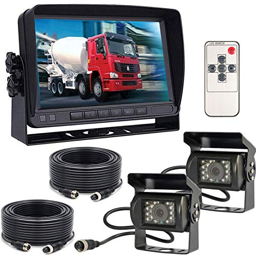 Monitor de Reversa para Veículo 12V-24V 7 xinyida - Peças de automóveis - monitor, reversa, veículo, 12v/24v
