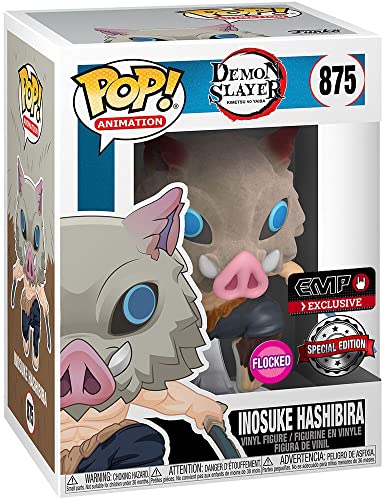 Figura FUNKO POP! Demon Slayer Inosuke Chase funko-brand - Brinquedos - funko pop, demon slayer, inosuke chase, figura pvc, altura 9 cm