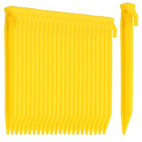 Ponta de Campismo COM-FOUR (Amarelo - Polipropileno - 22 x 0.5 x 0.3 cm) com-four - Sinalização - polipropileno, 22 cm, amarelo