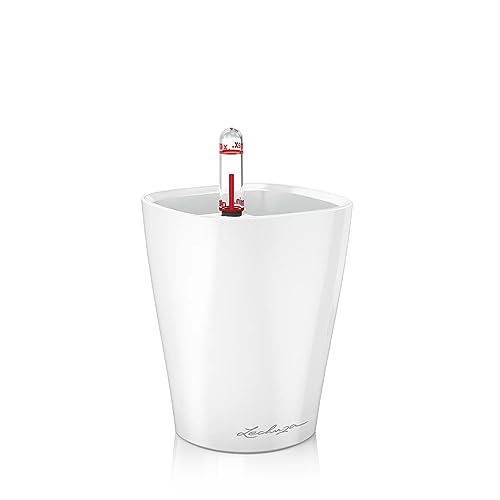 LECHUZA Mini-Deltini 3.5L Branco (Jardinagem e Decoração) LECHUZA - Vasos e canteiros - 3.5l, branco, jardinagem