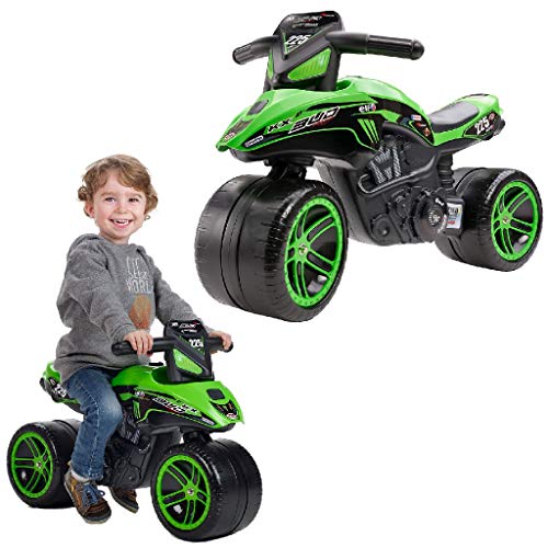 Empurrador de Bicicleta FALK KAWASAKI Bud Racing (Verde) Falk - Brinquedos - verde, aço