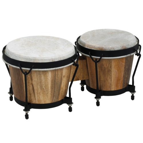 Bongo de Percussão CLUB SALSANATURAL (Madeira) GEWA pure - Percussão manual - bongo, percussão, madeira