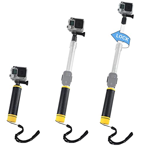 Pega de Telescópio para Gopro CAMKIX (Preto) CamKix - Acessórios para ferramentas de pintura - telescópio, GoPro, preto