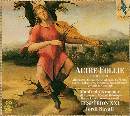 CD+DVD Altro Folle - Super Audio CD Hybrid (1 CDs) Savall/ Kraemer/ Hesperion Xxi/ + - Mídia - cd, dvd, altro folle, super audio cd hybrid