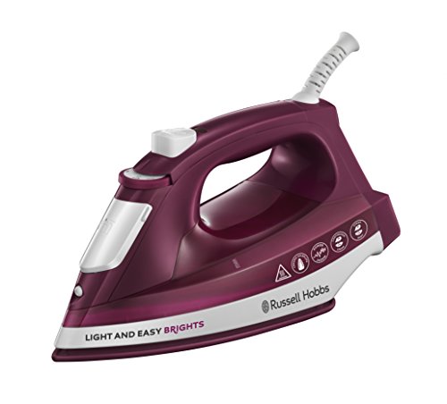 Ferro a Vapor RUSSELL HOBBS 24820-56 (Jato de vapor: 120 g/min - Base: Cerâmica) Russell Hobbs - Ferros de engomar - cerâmica, 120 g/min, vapor automático, 2 m