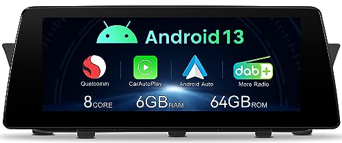 BrogoTek Android 13 Stereo Dab+ Para Bmw X1 E84 Cic 10.3'' Octa-Core 6Gb/64Gb BroGoTek - Acessórios interiores de veículos a motor - android, stereo dab+, bmw x1 e84, octa-core, 6gb/64gb