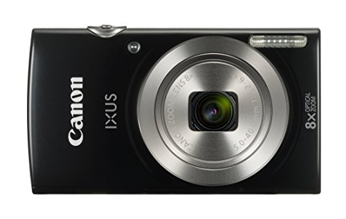 Máquina Fotográfica Compacta CANON IXUS185 (Preto - 20 MP - ISO: 80 a 1600 - Zoom Ótico: 16x) Canon - Câmeras - compacta, 20 mp, ISO 80-1600, zoom ótico 16x