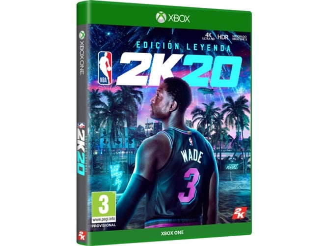 Jogo Xbox One Nba 2K20 Legend Edition (M18) Take Two Interactive Spain - Software de jogos de vídeo - xbox one, NBA 2K20, legend edition, m18