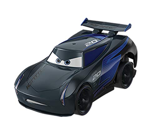 Carro MATTEL Cars Turbo Racers - Jackson Storm Mattel - Carrinhos de brinquedo - corrida, potência 6V, pilhas não incluídas, 3 metros