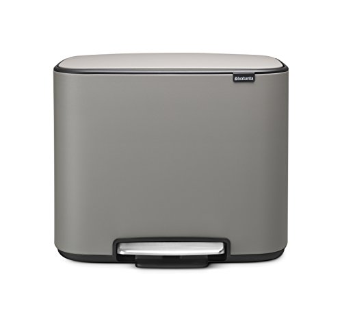 Caixote do Lixo BRABANTIA Bo (3 Un) (Cinzento) Brabantia - Lixeiras e cestos de lixo - cinzento, plástico, 3 peças