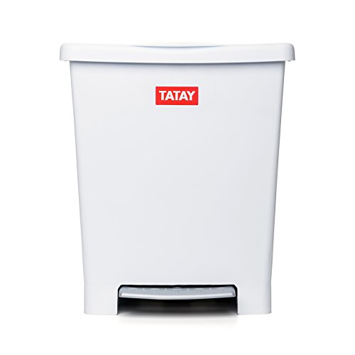 Caixote do Lixo TATAY Millenium (Capacidade: 23 L) TATAY - Lixeiras e cestos de lixo - 2,3 L, fecho automático, plástico resistente, fácil de limpar