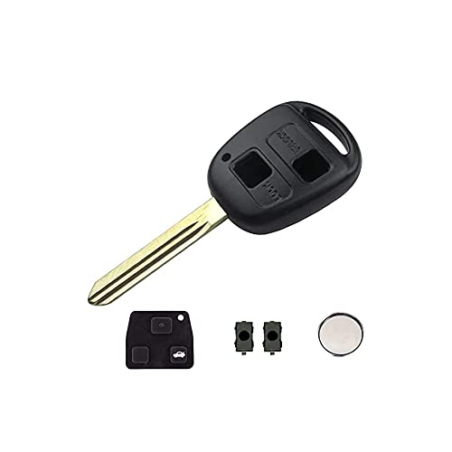 Chave para Toyota Yaris Corolla com Bateria 2016 Botões de Goma 2 Interruptores Salpie - Segurança e proteção para veículos - toyota, yaris, corolla, bateria, botões de goma, interruptores