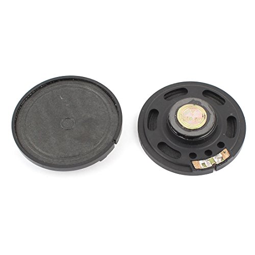 Sourcing Map 2X 8Ohm 0.5W 50Mm Magnético Altavoz Externo Redondo Plástico sourcing map - Alto-falantes - sourcing map, 2x 8ohm, 0.5W, 50mm, magnético, altavoz externo, redondo, plástico