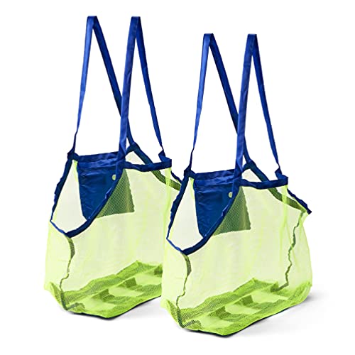 Saco Grande de Malla para Praia, Brinquedos de Areia e Toalhas para Crianças, Viagens em Piscinas e Praias, 45Cm X 45Cm BRAMBLE! - Bolsas - saco, praia, brinquedos, areia, toalhas, crianças