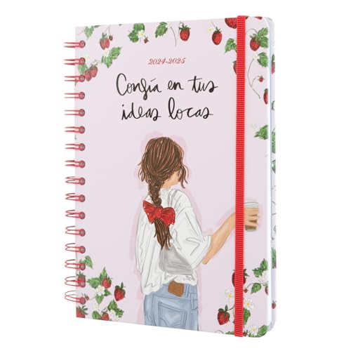 Agenda Escolar ERIK EDITORES A5 2024-2025 Semana Vista (A5 - 14.8x21cm) Grupo Erik - Calendários, organizadores e planejadores - agenda escolar, erik editores, A5, semana vista, 2024-2025