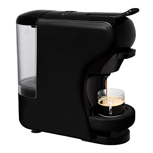 Máquina de Café Manual Create Potts Black IKOHS - Máquinas de café espresso - manual, cápsulas, elegante, moderno