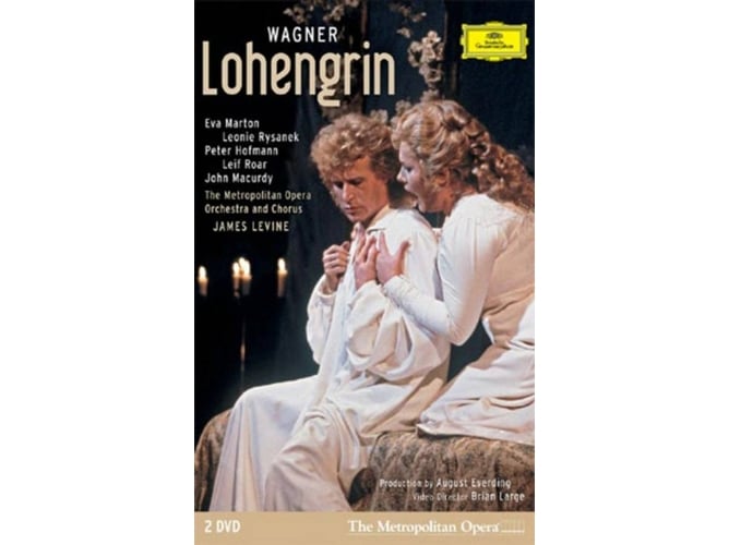 DVD Wagner: Lohengrin - 2 DVDs (Edição em Espanhol) Deutsche Grammophon - Dvds de filmes e programas de televisão - dvd, wagner, lohengrin, 2 DVDs, edição em espanhol