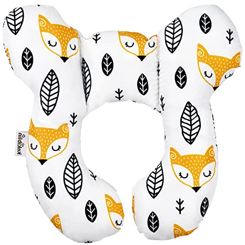 Almofada para Viagem para Bebé HOMCOM Branco PANSYFEN - Móveis para bebês e crianças pequenas - almofada, viagem, bebé