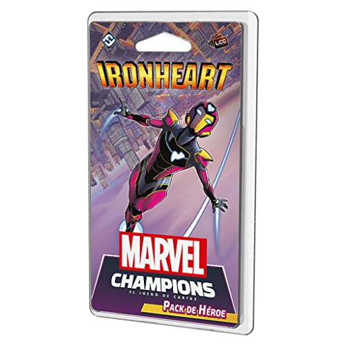 Jogo de cartas FANTASY FLIGHT GAMES Marvel Champions Ironheart (14 anos) Asmodee - Jogos - cartas, ação, aventura, 60 cartas
