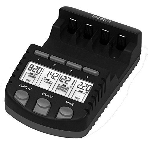 Carregador Pilhas LA CROSSE TECHNOLOGY RS700-BLI-2 Preto La Crosse Technology - Baterias - carregador, pilhas, preto