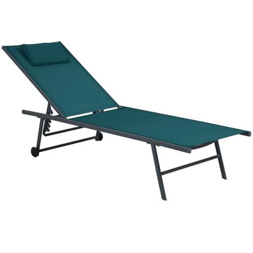 Conjunto de 2 Espreguiçadeiras ACOMODA Textil em Verde Acomoda Textil - Cadeiras - conjunto, espreguiçadeiras, acmoda textil, verde