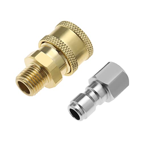 Adaptador de Jardim E-MAGTECH 2 Unidades eMagTech - Acessórios para lavadora de alta pressão - 2 unidades, pvc, 0.5m, preto azul