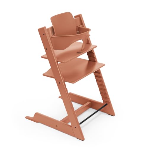 Cadeira Alta STOKKE Tripp Trapp (Terracota) Stokke - Cadeiras altas e assentos elevatórios - cadeira alta, ajustável, durável, crianças