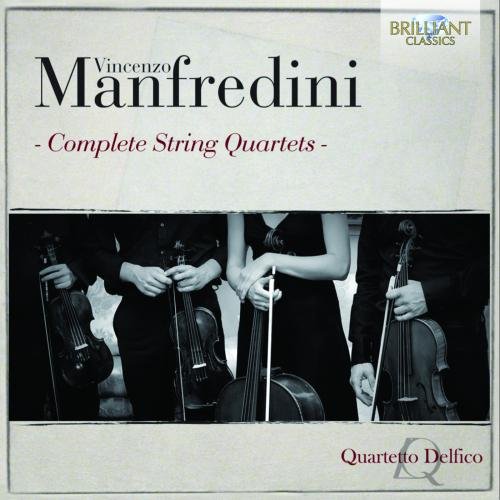 CD Manfredini,Vincenzo - String Quartets, Vol. 1 BRILLIANT CLASSICS - Música e gravações de som - cd, manfredini, vincenzo, string quartets, vol 1