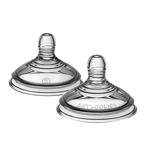 Tetina TOMMEE TIPPEE Anti-Colic Advanced Flow Medium Tommee Tippee - Bicos e forros para mamadeiras de bebê - anti-colic, fluxo médio, fácil de usar