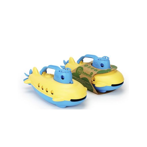 Brinquedo de Praia GREEN TOYS Blue Submarine (Idade Mínima Recomendada: 3 anos) GREENTOYS - Veículos de brincar - brinquedo, praia, ecológico, reciclado